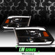 LM Series Crystal Headlights w/ LumenX Light Bar <br>09-10 Dodge Ram 1500