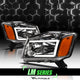 LM Series Crystal Headlights w/ LumenX Light Bar <br> 04-15 Nissan Titan