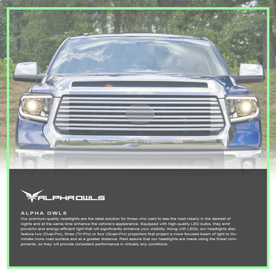LMP Series Projector Headlights w/ LumenX Light Bar <BR> 14-21 Toyota Tundra