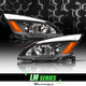 LM Series Crystal Headlights w/ LumenX Light Bar <BR> 03-07 Honda Accord