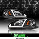 LM Series Crystal Headlights w/ LumenX Light Bar <br>99-00 Honda Civic