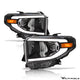 LM Series Crystal Headlights w/ LumenX Light Bar <BR> 14-21 Toyota Tundra