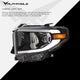 LM Series Crystal Headlights w/ LumenX Light Bar <BR> 14-21 Toyota Tundra