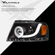 LMP Series Projector Headlights w/ LumenX Light Bar <BR> 04-08 Ford F-150, 06-08 Lincoln Mark LT
