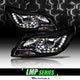 LMP Series Projector Headlights w/LumenX Light Bar <br> 12-15 Chevy Malibu