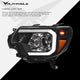 LMP Series Projector Headlights w/ LumenX Light Bar <br>12-15 Toyota Tacoma