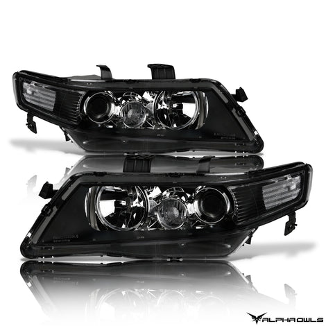 LMP Series Projector Headlights w/ LumenX Light Bar <br> 04-05 Acura TSX