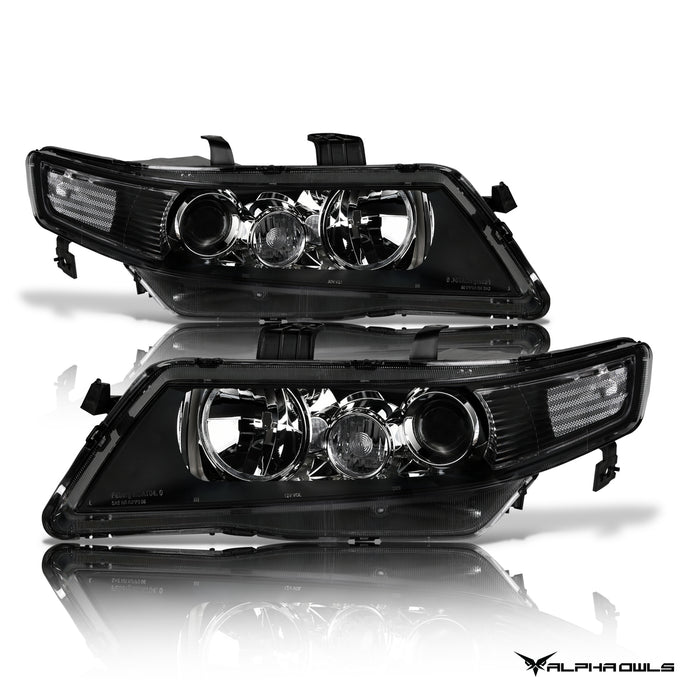 LMP Series Projector Headlights w/ LumenX Light Bar <br> 04-05 Acura TSX