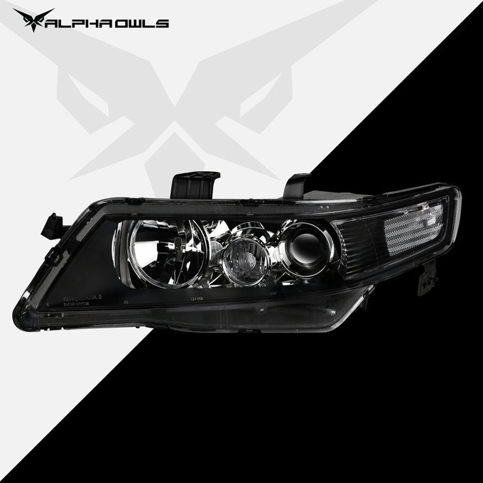 LMP Series Projector Headlights w/ LumenX Light Bar <br> 04-05 Acura TSX