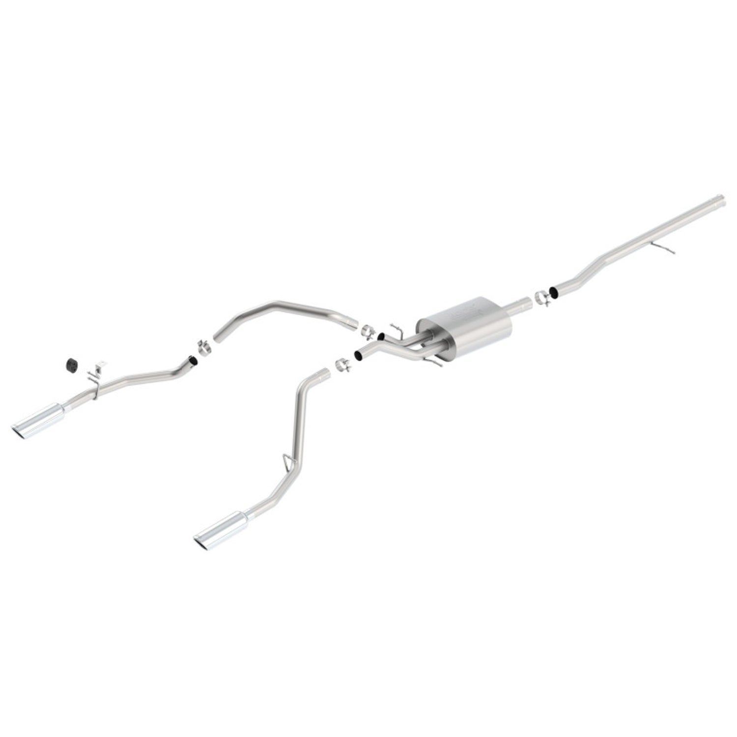 ATAK Cat-Back Exhaust System <br> 2014-2019 Chevrolet Silverado 1500