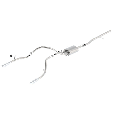 ATAK Cat-Back Exhaust System <br> 2014-2019 Chevrolet Silverado 1500
