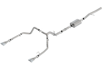 ATAK Cat-Back Exhaust System <br> 19-23 Chevrolet Silverado GMC Sierra 1500