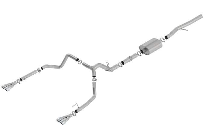 ATAK Cat-Back Exhaust System <br> 19-23 Chevrolet Silverado GMC Sierra 1500