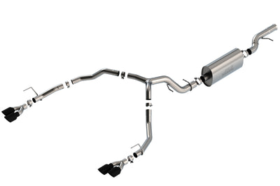 Touring Cat-Back Exhaust System <br> 21-24 Chevy Tahoe Premier/ High Country/ Z71/ RST