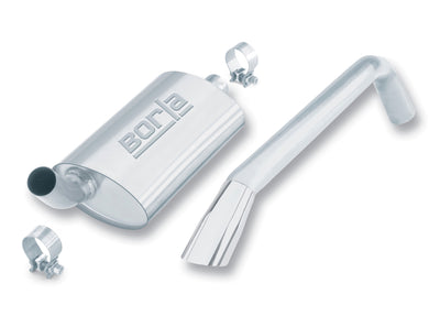 Touring Cat-Back Exhaust System <br> 81-86 Jeep CJ7 4.2L L6