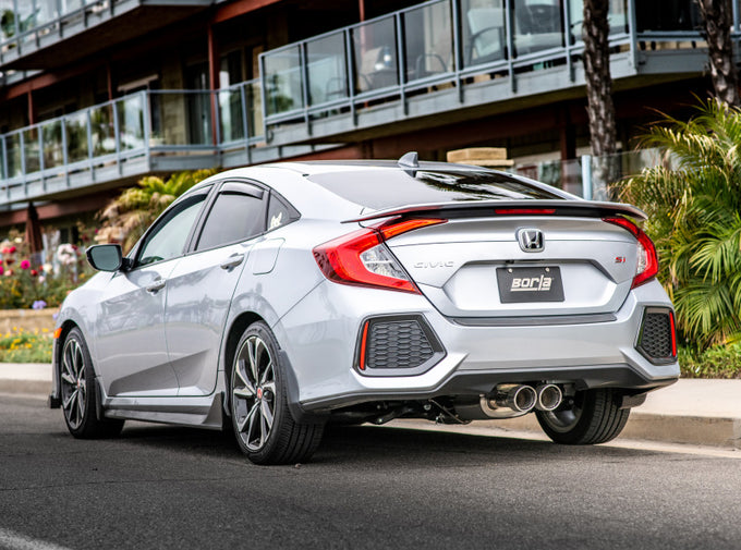 S-Type Cat-Back Exhaust System <br> 17-20 Honda Civic Si 1.5L L4 Sedan 4-Door