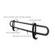 Rear Bumper Guard <br>05-10 Jeep Grand Cherokee