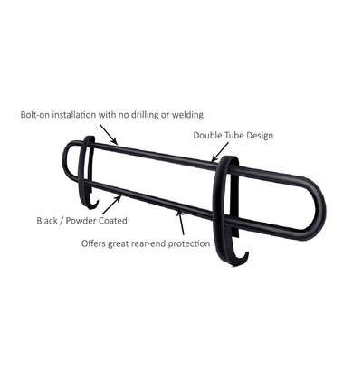 Rear Bumper Guard <br>11-24 Dodge Durango, 11-21 Jeep Grand Cherokee