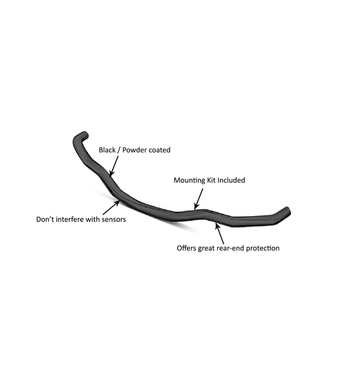 Rear Bumper Guard <br>13-18 Toyota RAV4