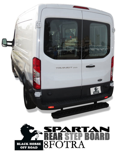 Spartan Rear Step Board <br>15-24 Ford Transit-150, Transit-250, Transit-350