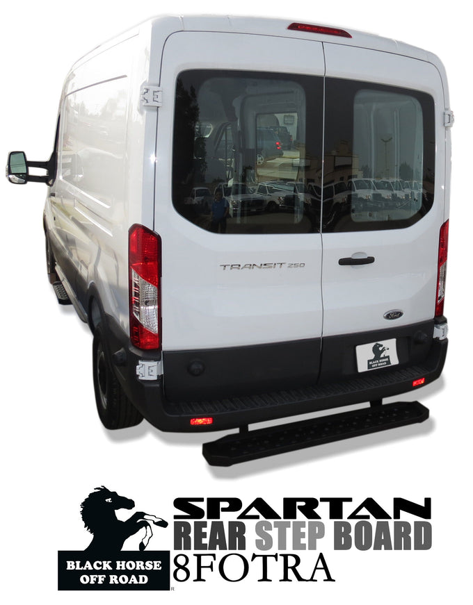 Spartan Rear Step Board <br>15-24 Ford Transit-150, Transit-250, Transit-350