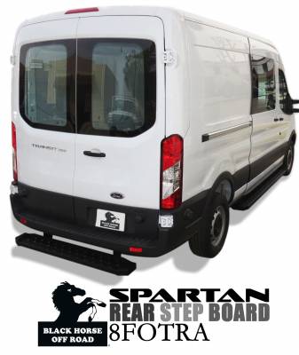 Spartan Rear Step Board <br>15-24 Ford Transit-150, Transit-250, Transit-350