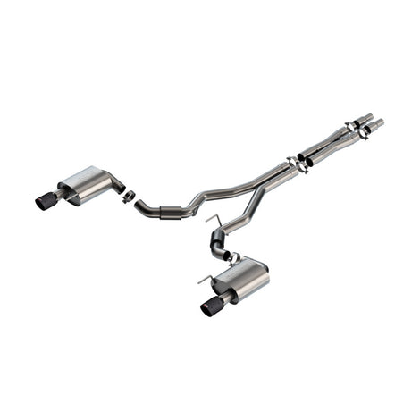 S-Type Cat-Back Exhaust System <br> 2024 Ford Mustang GT Coupe Without Active Exhaust