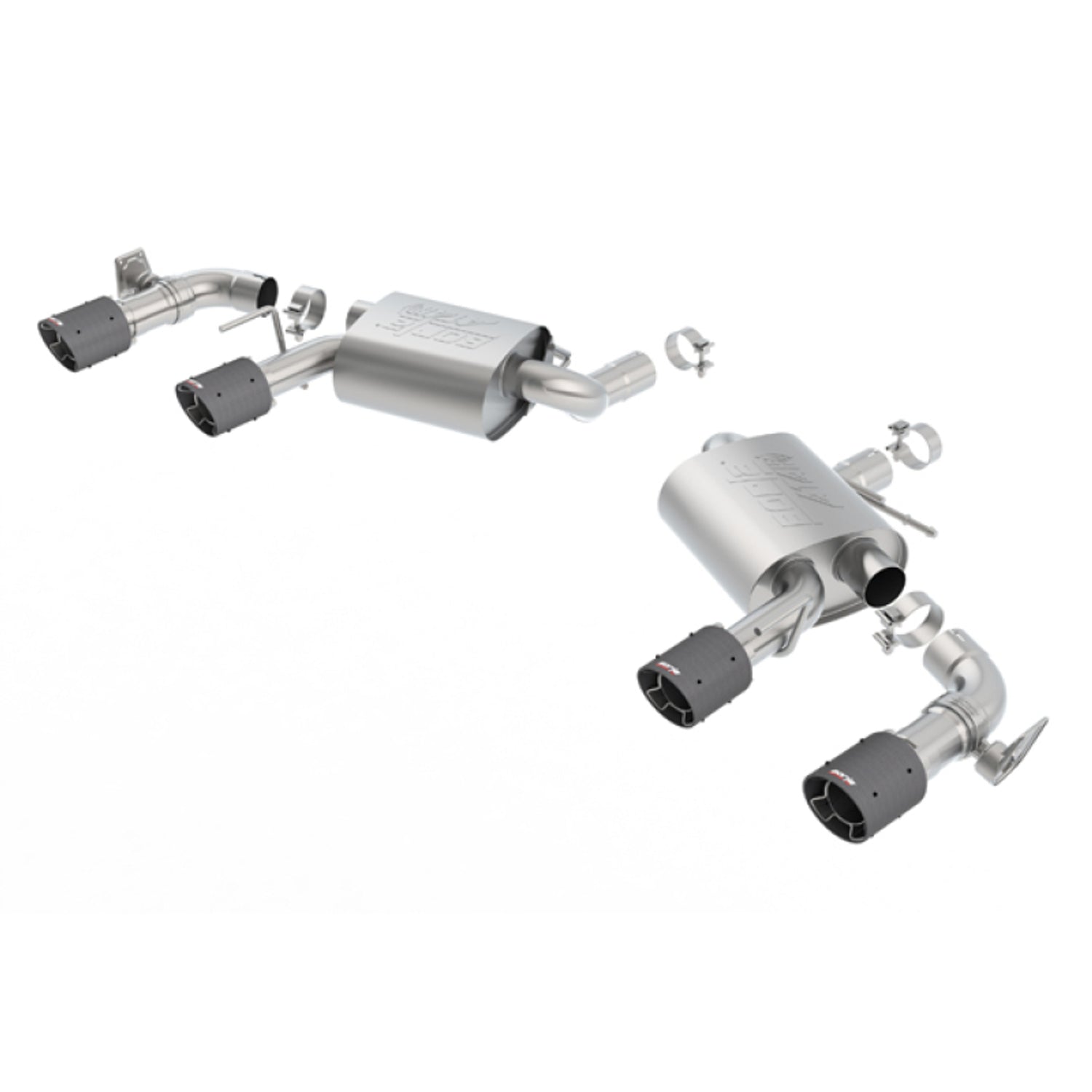 ATAK Axle-Back Exhaust System <br> 16-23 Chevy Camaro SS 6.2L V8