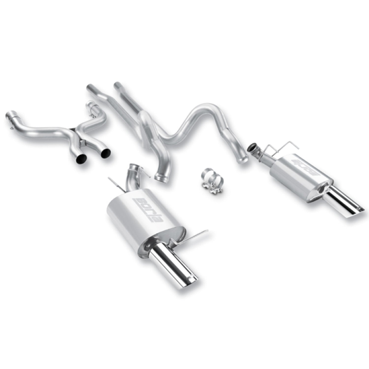 ATAK Cat-Back Exhaust System <br> 11-12 Ford Mustang 5L V8