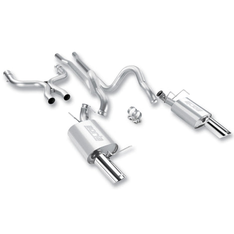 ATAK Cat-Back Exhaust System <br> 11-12 Ford Mustang 5L V8