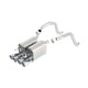ATAK Axle-Back Exhaust System <br> 06-07 Chevy Corvette Base 6L V8 2008 6.2L