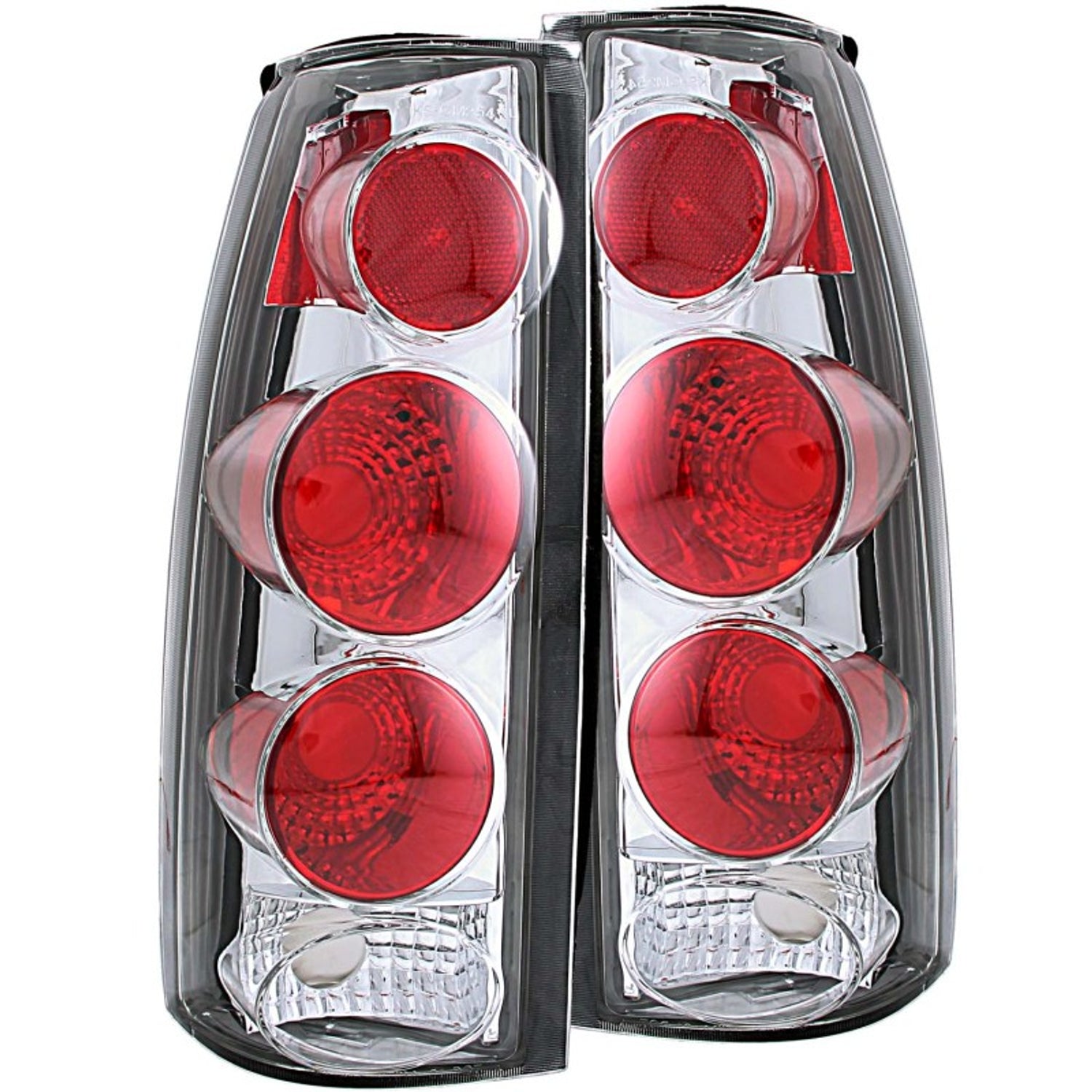 Chrome 3D Style Taillights <br> 99-00 Cadillac Escalade