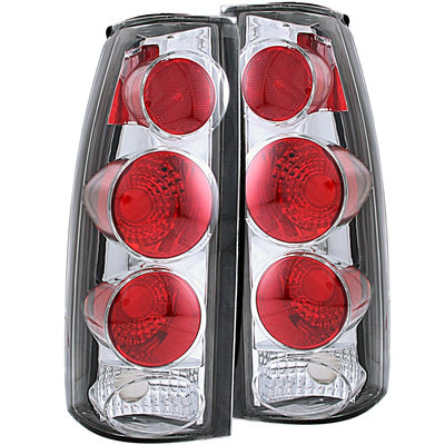 Chrome 3D Style Taillights <br> 99-00 Cadillac Escalade
