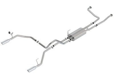S-Type Cat-Back Exhaust System <br> 16-24 Nissan TITAN 5.6L V8