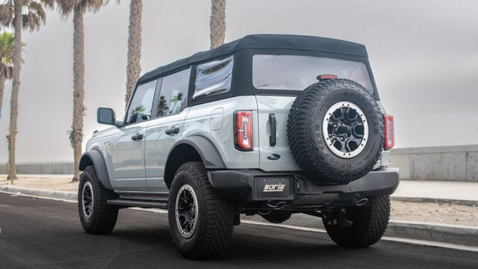 Touring Axle-Back Exhaust System <br> 21-24 Ford Bronco 2.7L V6