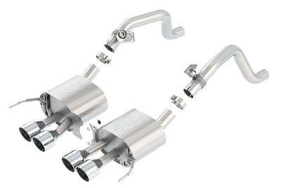 ATAK Axle-Back Exhaust System <br> 14-19 Chevy Corvette Stingray 6.2L V8