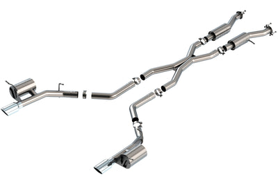 S-Type Cat-Back Exhaust System <br> 2021,2023 2024 Dodge Durango 6.2L V8