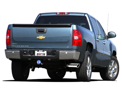 Touring Cat-Back Exhaust System <br> 09-10 Chevy Silverado 1500 L Crew Cab Pickup