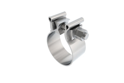 2.25in (57mm) Stainless Steel Half Moon Clamp <br> Universal Fit