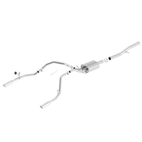 ATAK Cat-Back Exhaust System <br> 14-18 Chevrolet Silverado GMC Sierra 1500