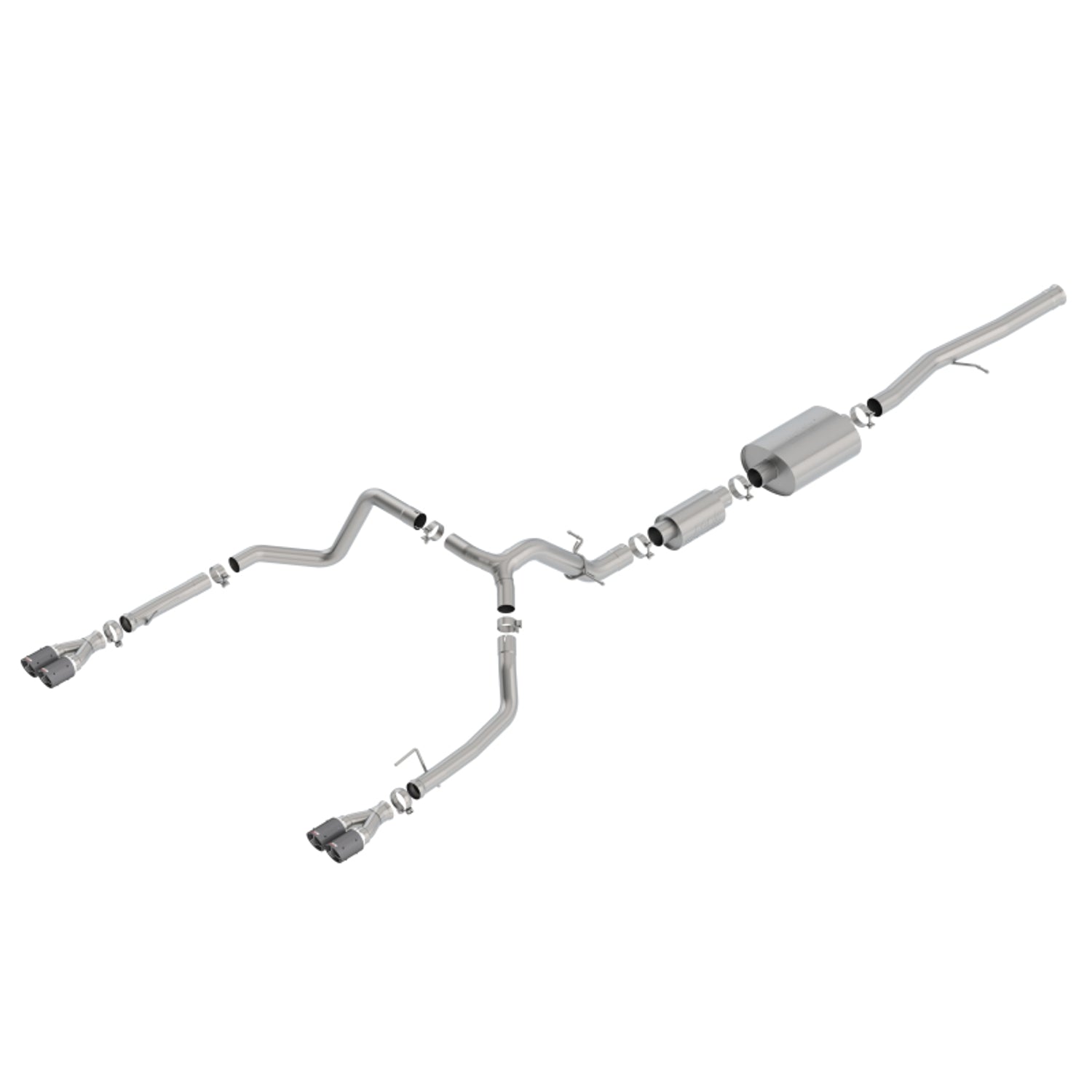 S-Type Cat-Back Exhaust System <br> 19-23 Chevrolet Silverado GMC Sierra 1500
