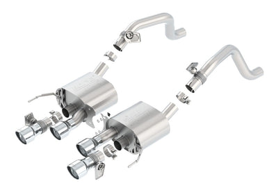 ATAK Axle-Back Exhaust System <br> 14-19 Chevy Corvette Stingray 6.2L V8