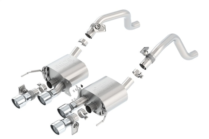 ATAK Axle-Back Exhaust System <br> 14-19 Chevy Corvette Stingray 6.2L V8