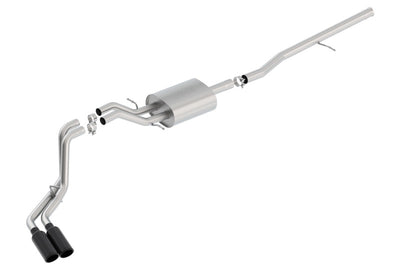 S-Type Cat-Back Exhaust System <br> 2014-2019 Chevrolet Silverado GMC Sierra 1500