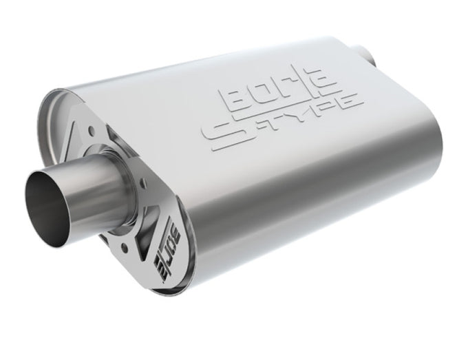 S-Type CrateMuffler <br> 08-13 Chevy Corvette 6.2L V8