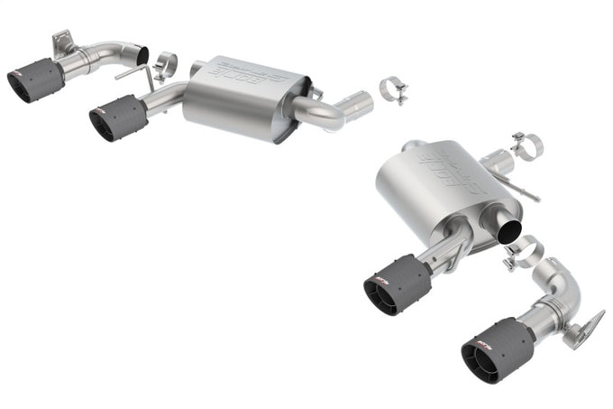 S-Type Axle-Back Exhaust System <br> 16-23 Chevy Camaro SS 6.2L V8