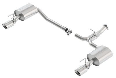S-Type Axle-Back Exhaust System <br> 13-15 Honda Accord 3.5L