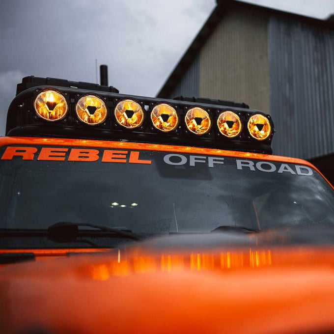 7Pcs 45In. Led Light Bar<br>21-23 Can-AM MAVERICK X3 DS TURBO