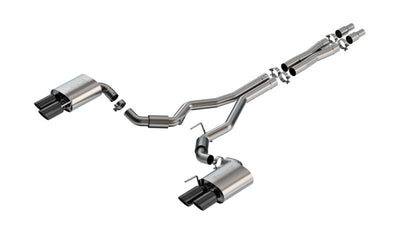 S-Type Cat-Back Exhaust System <br> 2024 Ford Mustang GT Coupe Without Active Exhaust