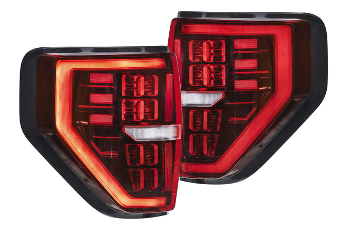 Pair Red XB LED Tail Lights <br> 09-14 Ford F150